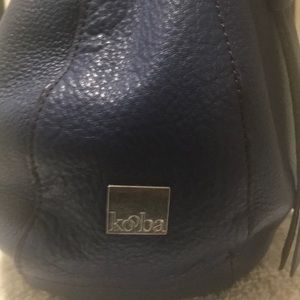 Leather over shoulder/crossbody bag